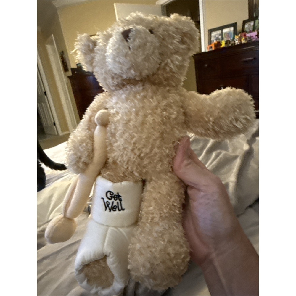 Gund Recovery Bear Gifts Teddy Broken Arm Broken Leg, Get Well 10" (Abby)